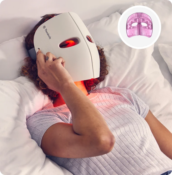 Theraface Mask Red Infrared Light Therapy Desktop