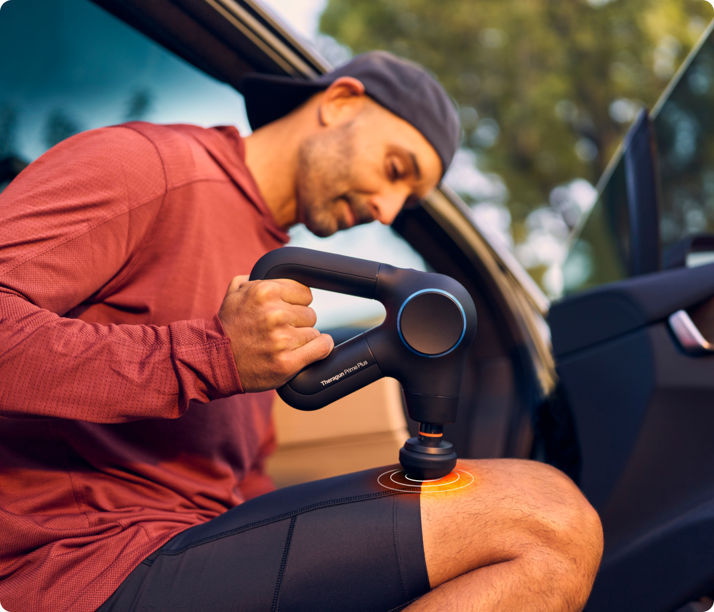 Theragun Prime Plus Heated Percussion Massage to Maximize Performance